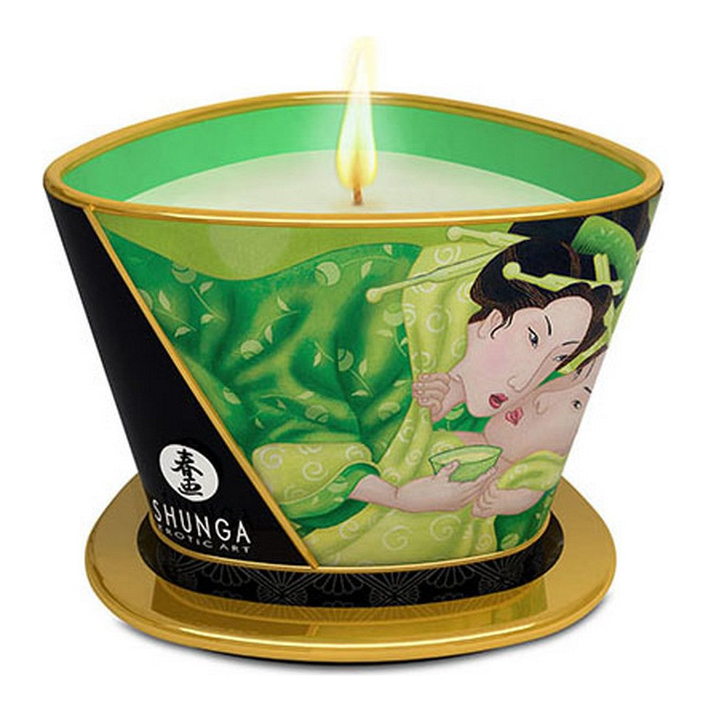 Bougie de massage the vert shunga 170 ml