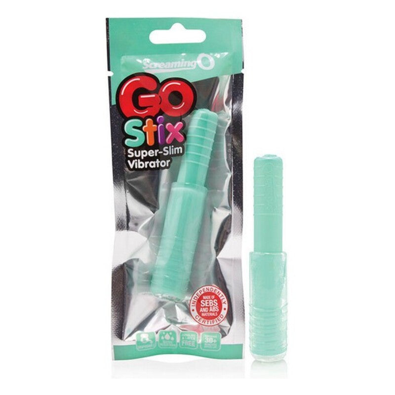 Bullet vibromasseur the screaming o go stix super slim vert