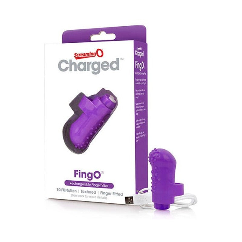 Charged fingo finger vibe purple the screaming o charged