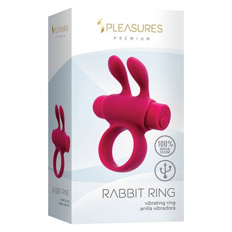 Cockring s pleasures rabbit rose