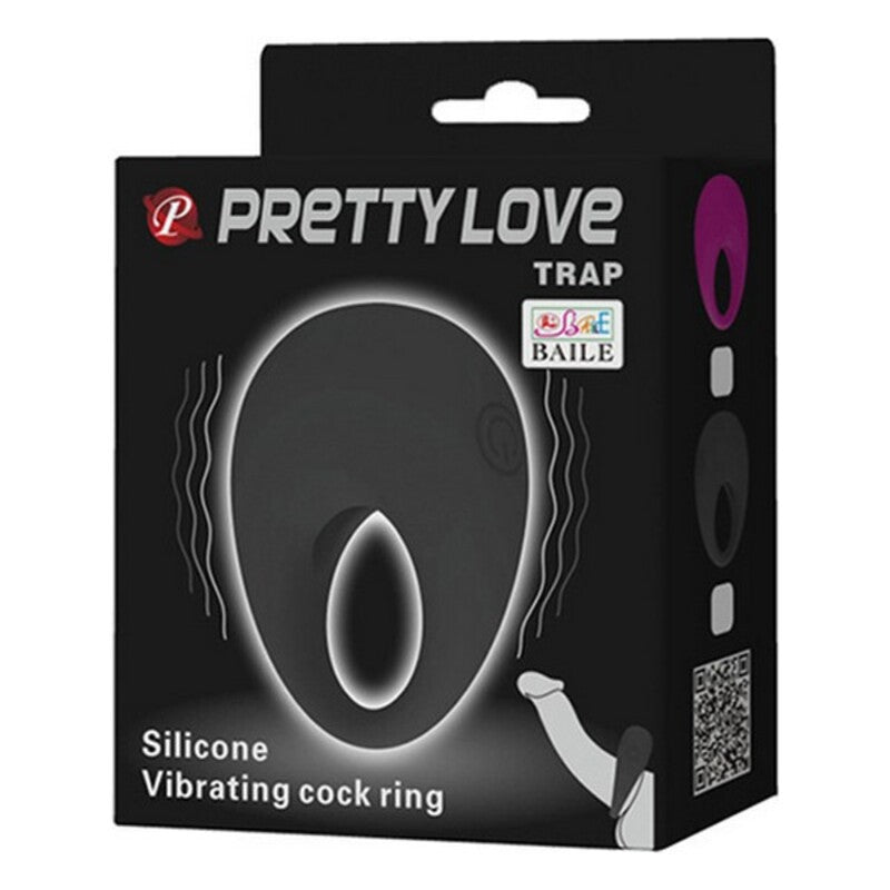 Cockring vibrant pretty love trap noir