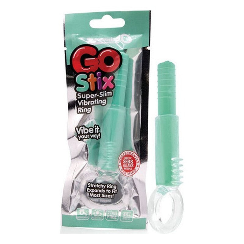 Cockring vibrant the screaming o go stix super slim vert