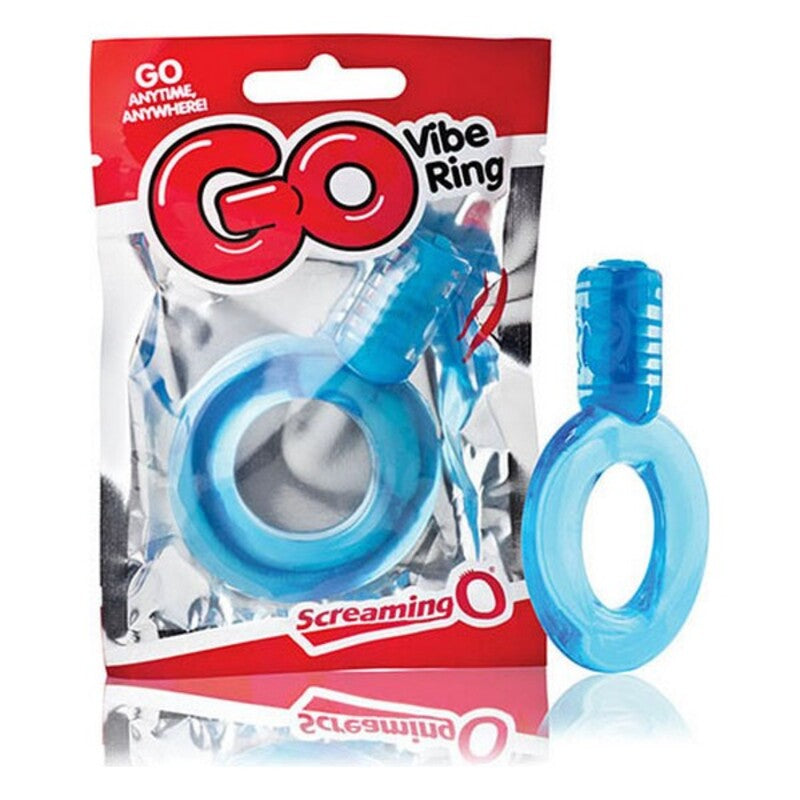 Cockring vibrant the screaming o go vibe ring bleu