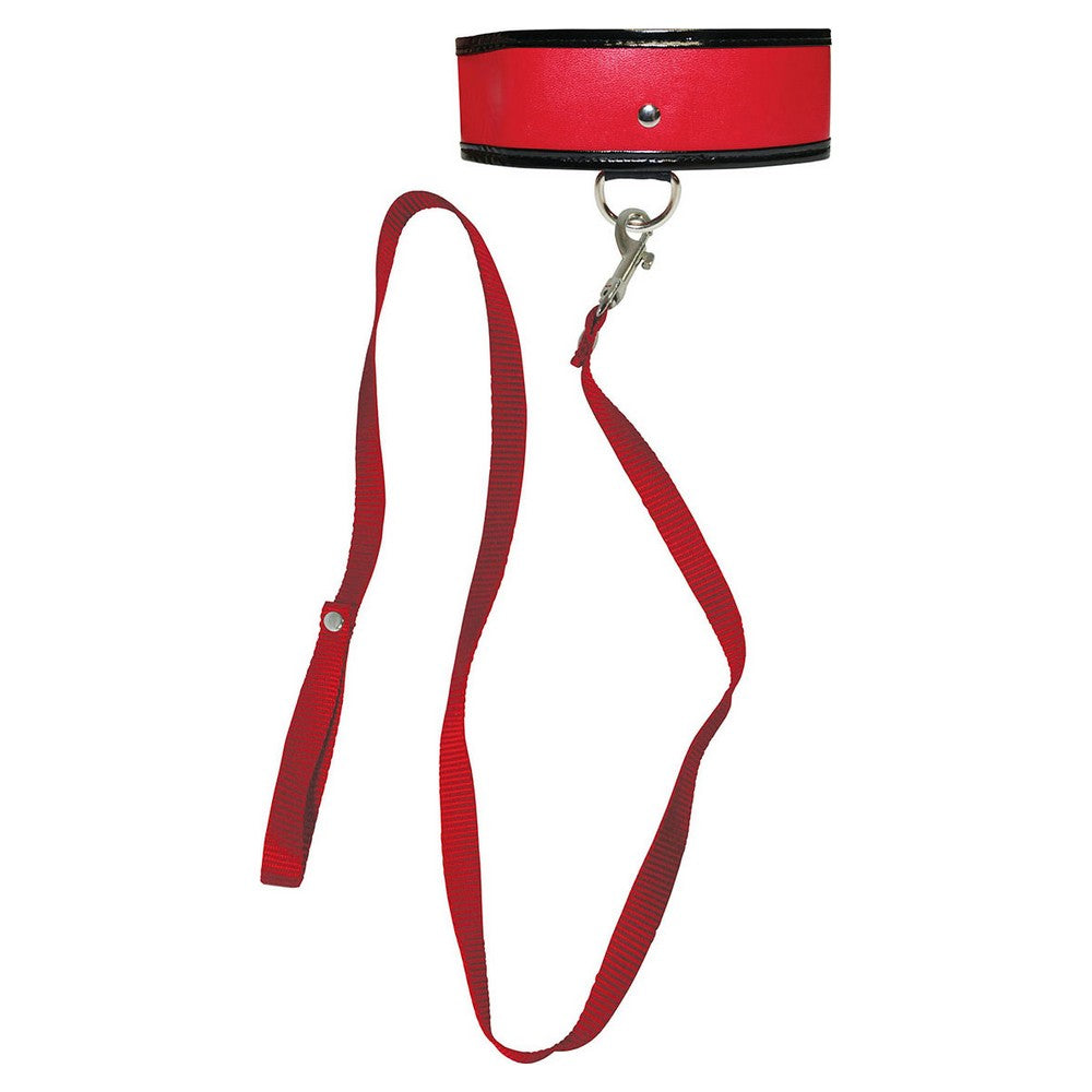 Collier sportsheets rouge avec ceinture