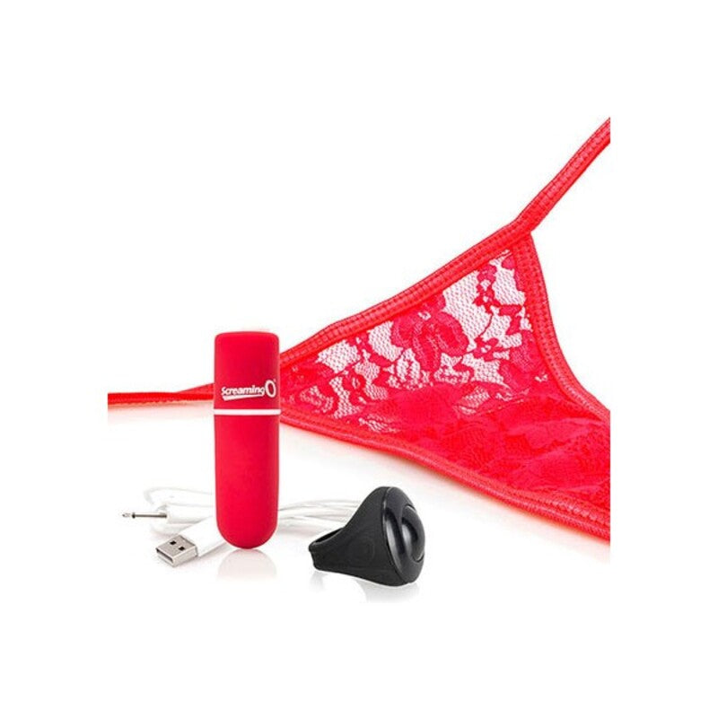 Culotte telecommandee chargee vibe rouge the screaming o
