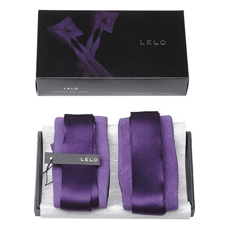 Etherea silk cuffs violet lelo 6659