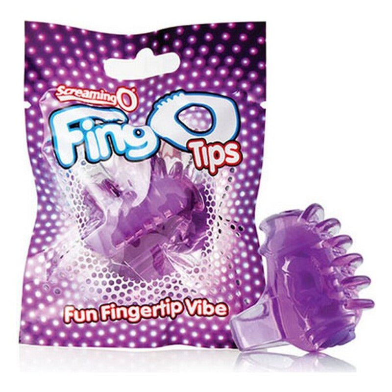 Finger vibromasseur orb the screaming o fingo tips lilas