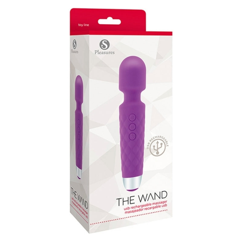 G spot vibromasseur s pleasures the wand lilas