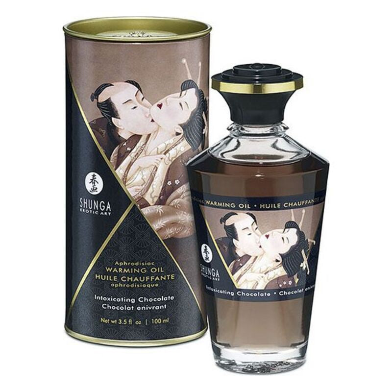 Huile de massage erotique shunga chocolat 100 ml