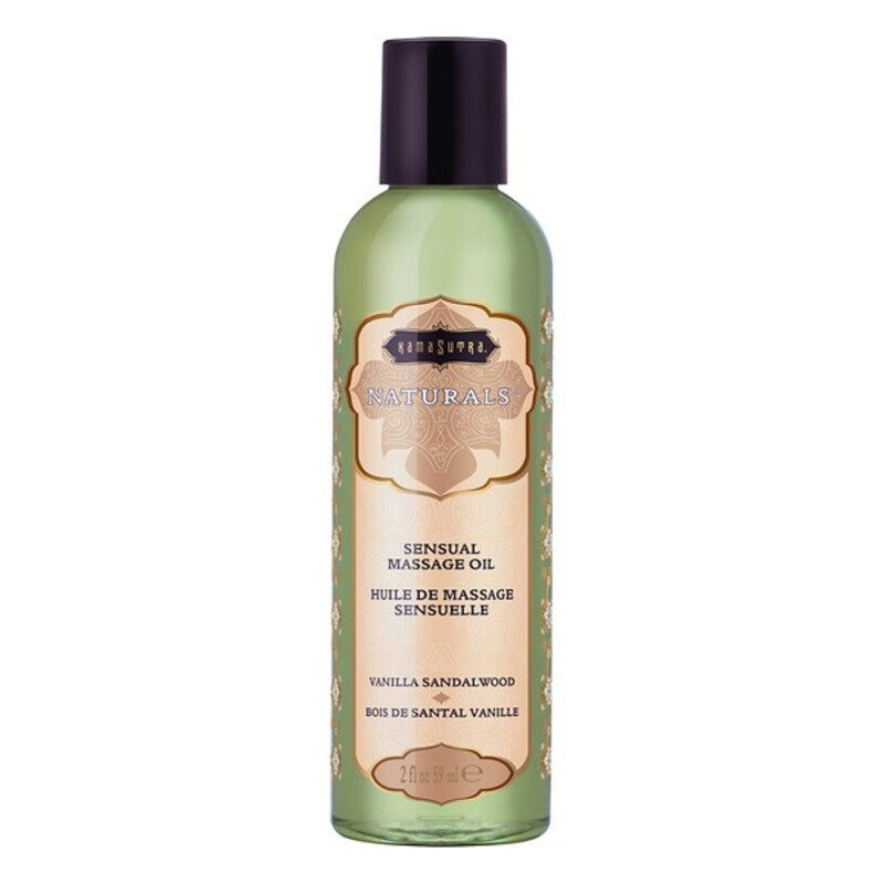 Huile de massage erotique vanille bois de santal kama sutra 59 ml