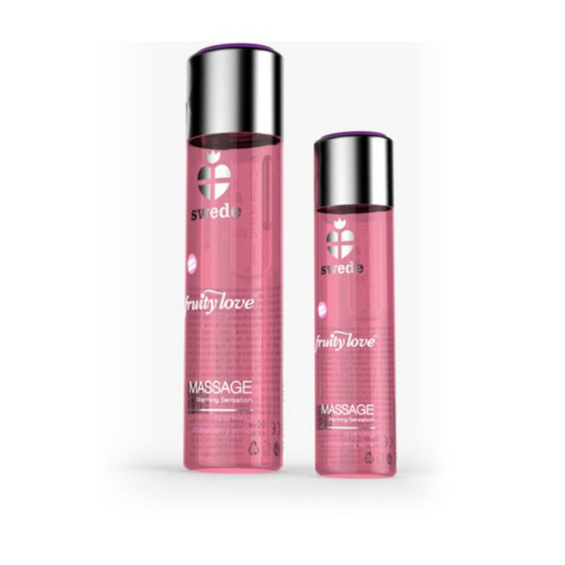 Lotion de massage fruity love massage sparkling strawberry swede 60 ml