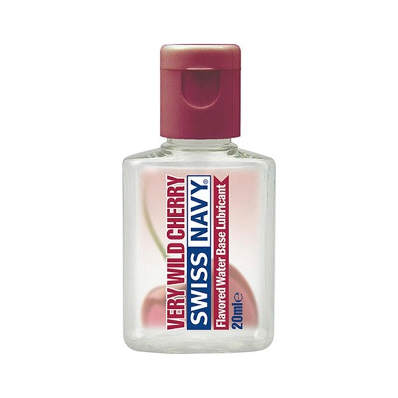 Lubrifiant a base deau swiss navy cherry 20 ml