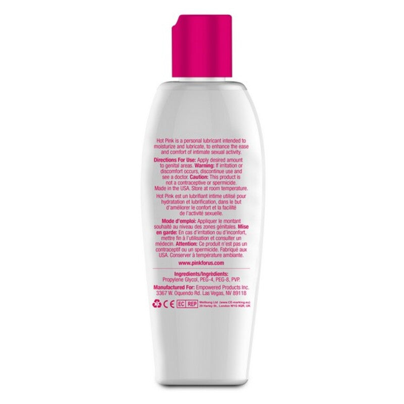 Lubrifiant rose chauffant 140 ml