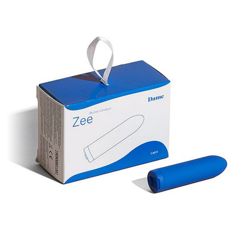 Mini vibromasseur zee lapis dame products bleu