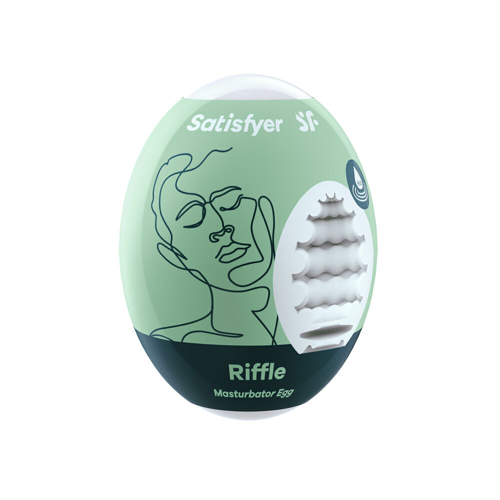 Oeuf masturbation satisfyer riffle vert