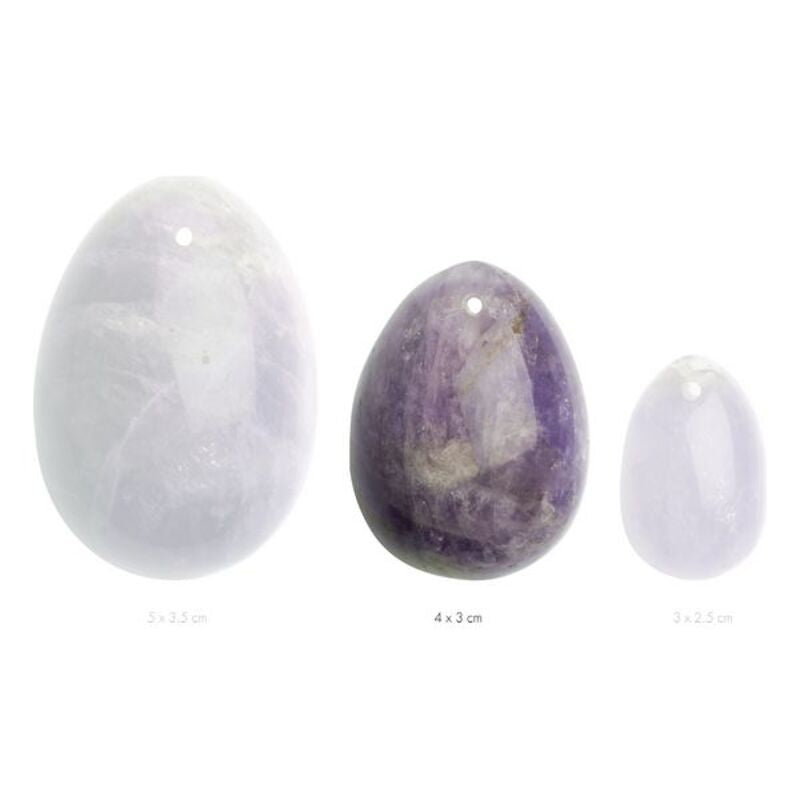 Oeufs de yoni la gemmes amethyste