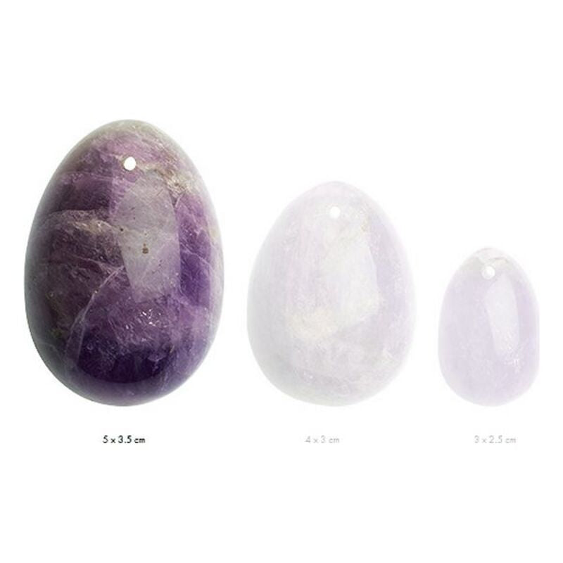 Oeufs de yoni la gemmes amethyste