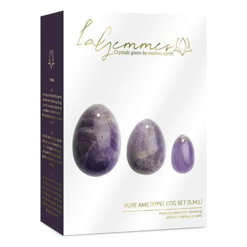 Oeufs de yoni la gemmes amethyste