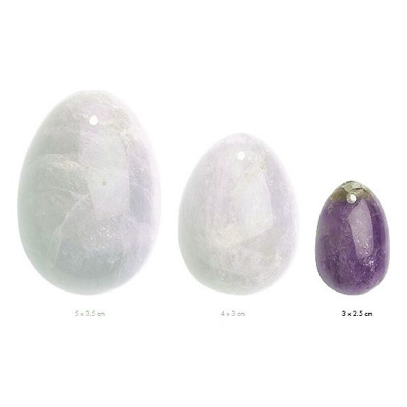 Oeufs de yoni la gemmes amethyste