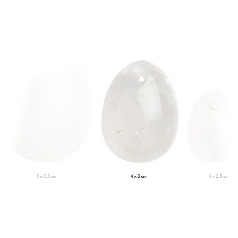 Oeufs de yoni la gemmes quartz