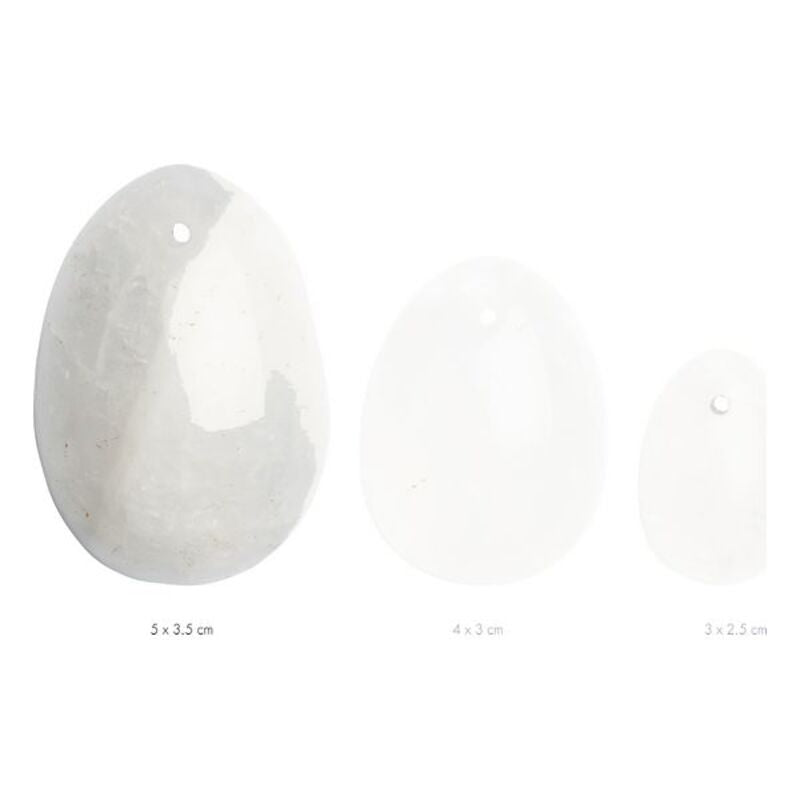 Oeufs de yoni la gemmes quartz