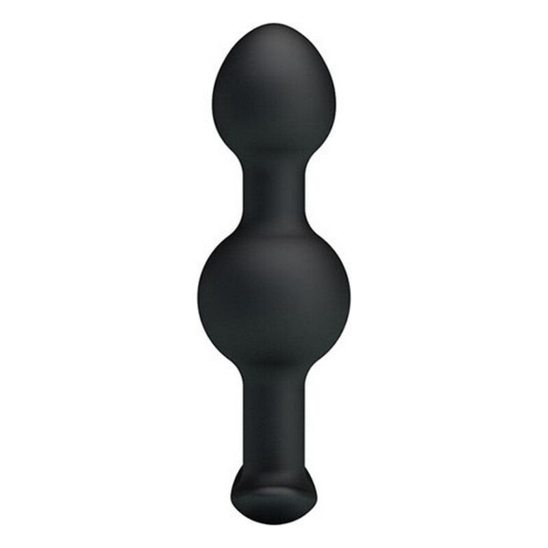 Perles anales pretty love silicone noir