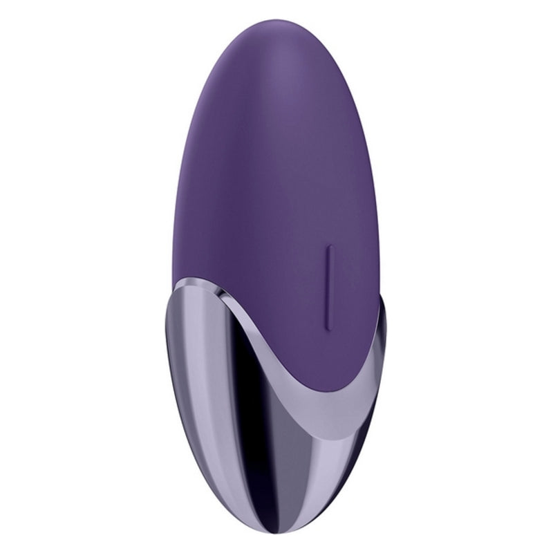 Pleasure lay on clitoris vibromasseur satisfyer lilas