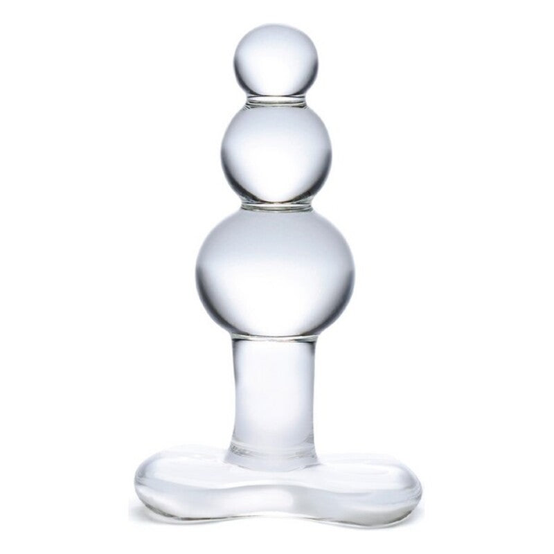 Plug anal en verre perle glas