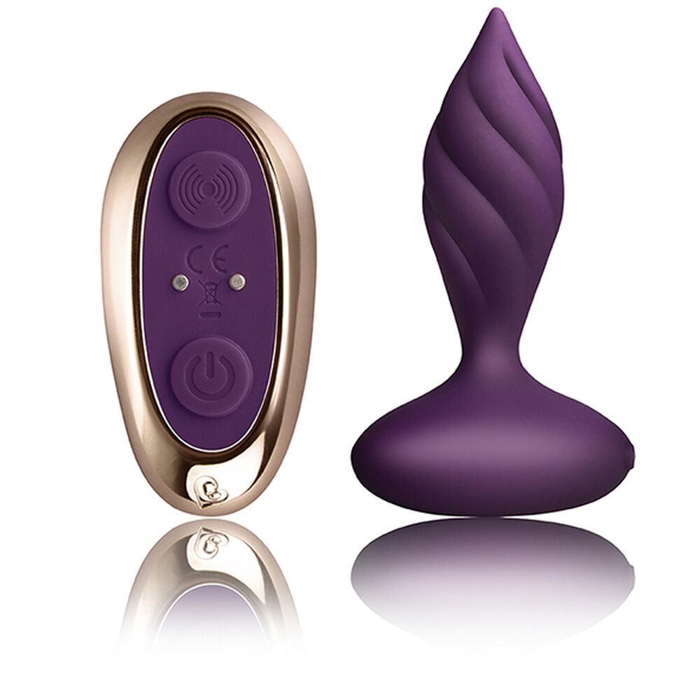 Plug anal vibrant rocks off petite sensations desire violet 103 cm