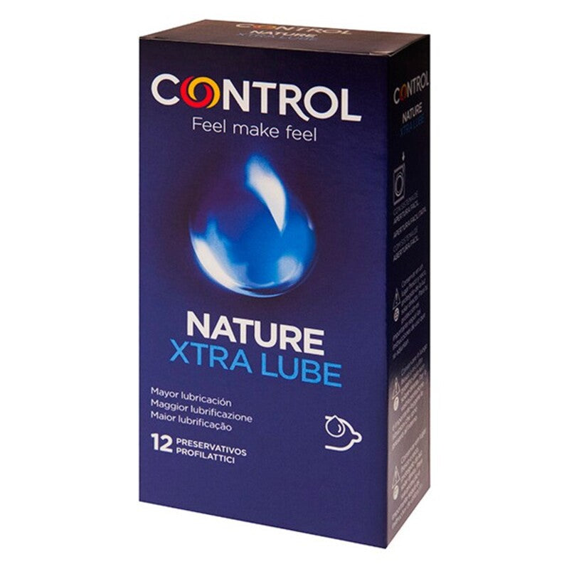 Preservatifs control nature extra lube 12 uds