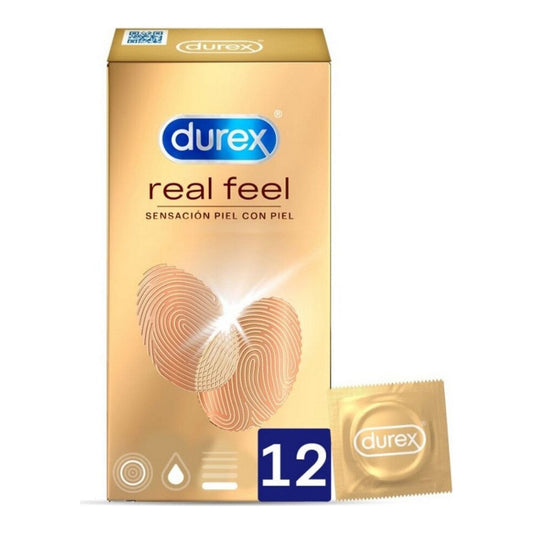 Preservatifs durex real feel sans latex 12 uds