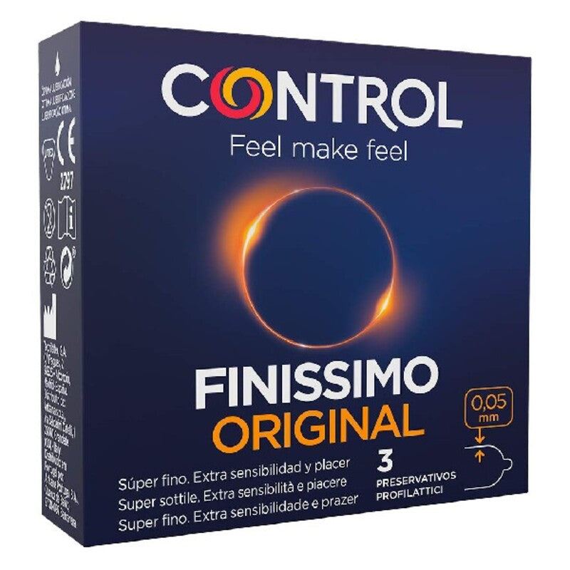 Preservatifs finissimo control original 3 uds