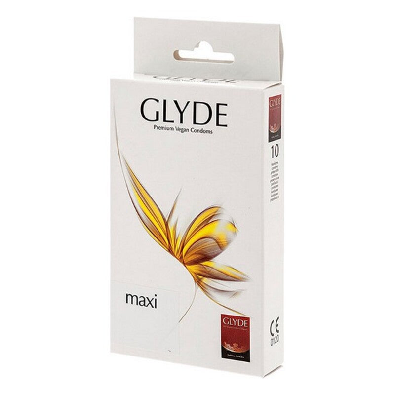 Preservatifs glyde maxi 19 cm 10 uds