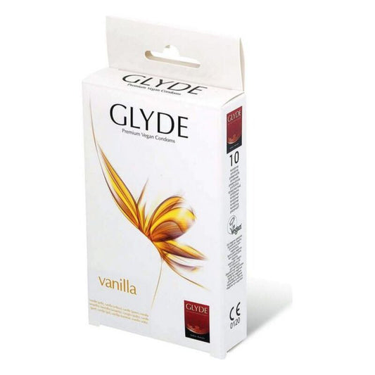 Preservatifs glyde vanille 18 cm 10 uds