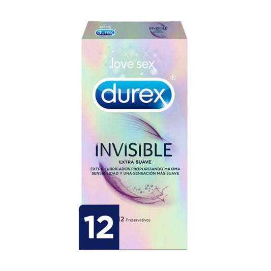 Preservatifs invisible extra sensitivo durex 12 uds