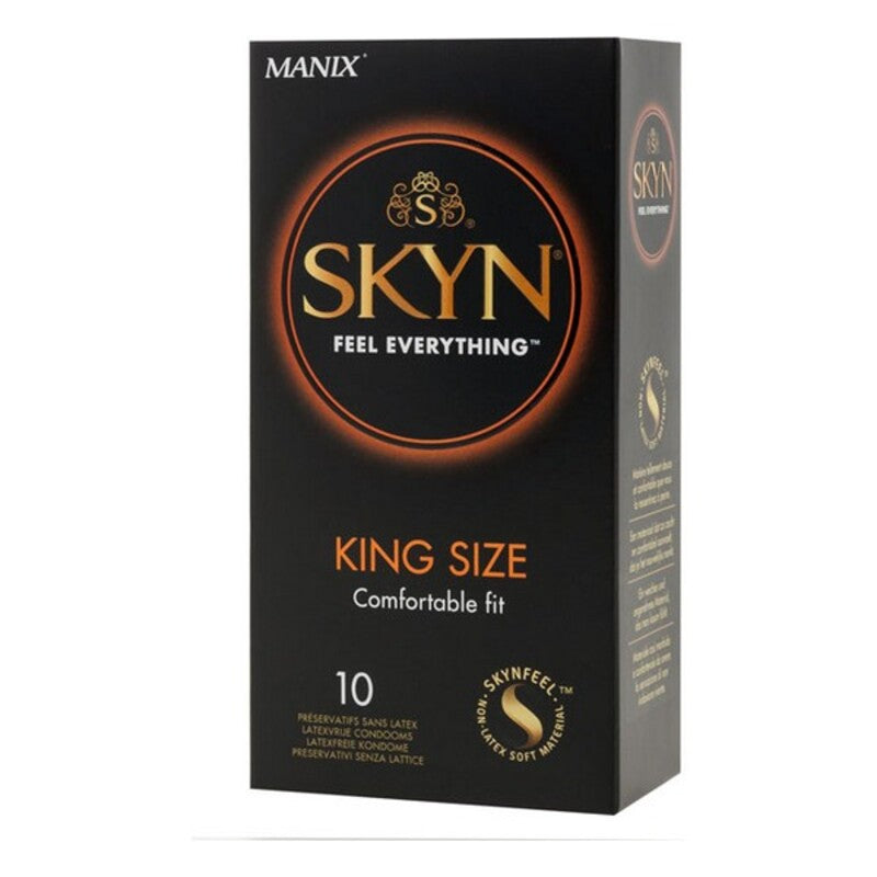 Preservatifs manix king size 18 cm 10 uds
