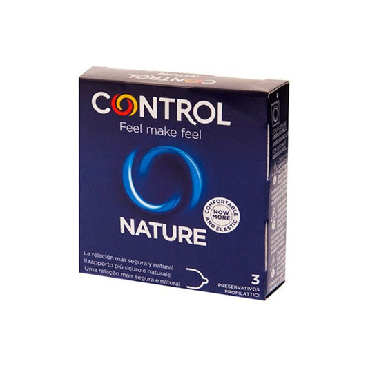 Preservatifs nature control 3 uds