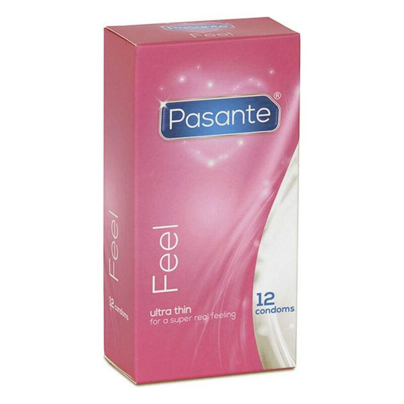 Preservatifs pasante feel 18 cm 12 uds