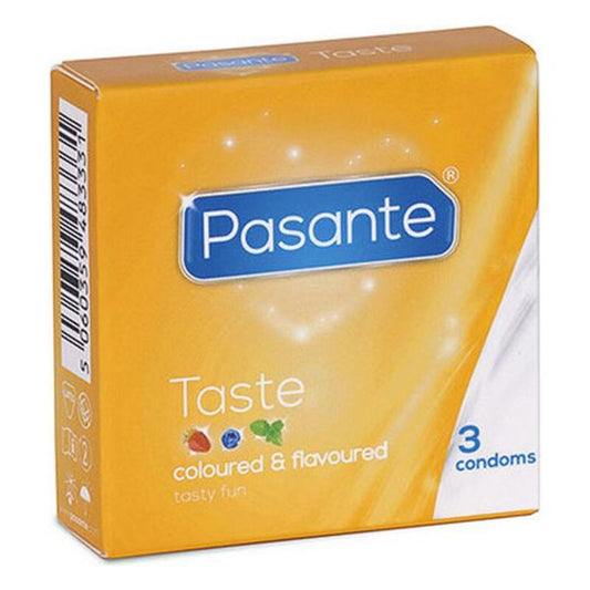 Preservatifs pasante gout 19 cm 3 pcs