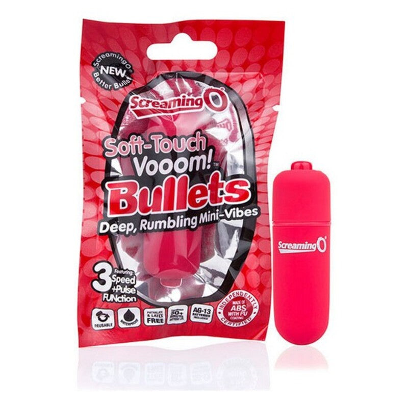 Soft touch vooom vibrating bullet the screaming o rouge
