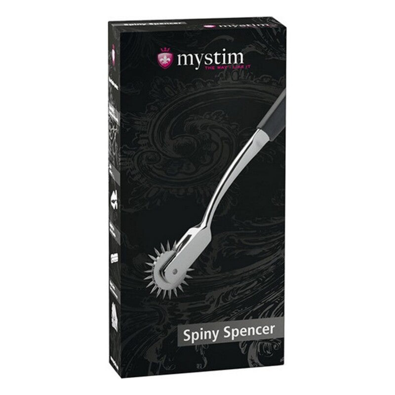 Spiny spencer pinwheel 1 wheel mystim silver