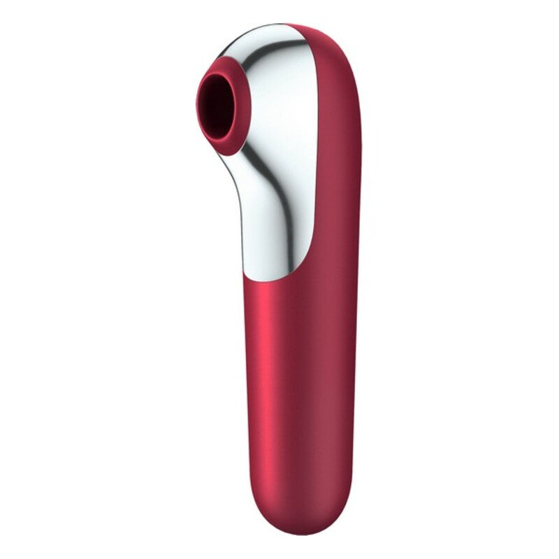 Stimulateur clitoridien a succion satisfyer dual love rouge