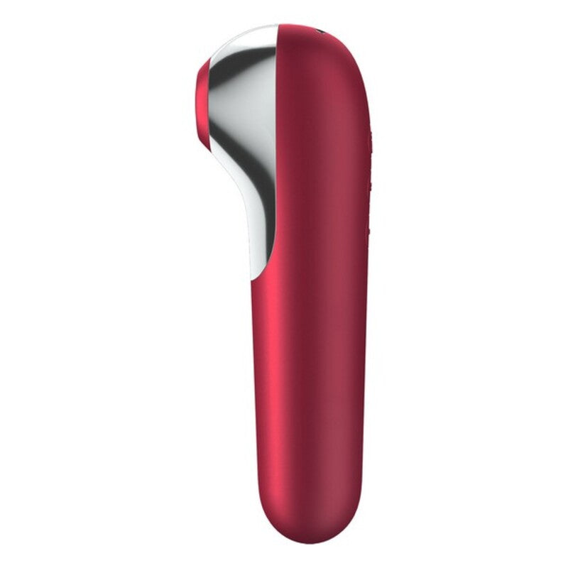 Stimulateur clitoridien a succion satisfyer dual love rouge