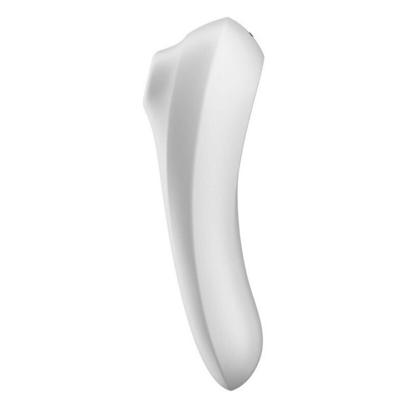 Stimulateur clitoridien a succion satisfyer dual pleasure blanc