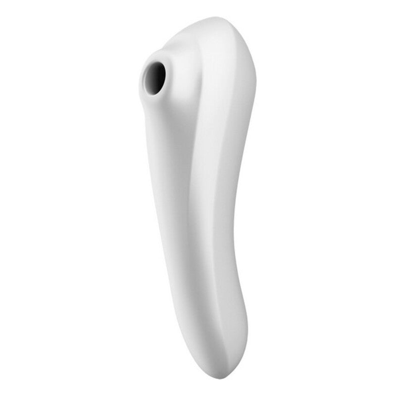 Stimulateur clitoridien a succion satisfyer dual pleasure blanc