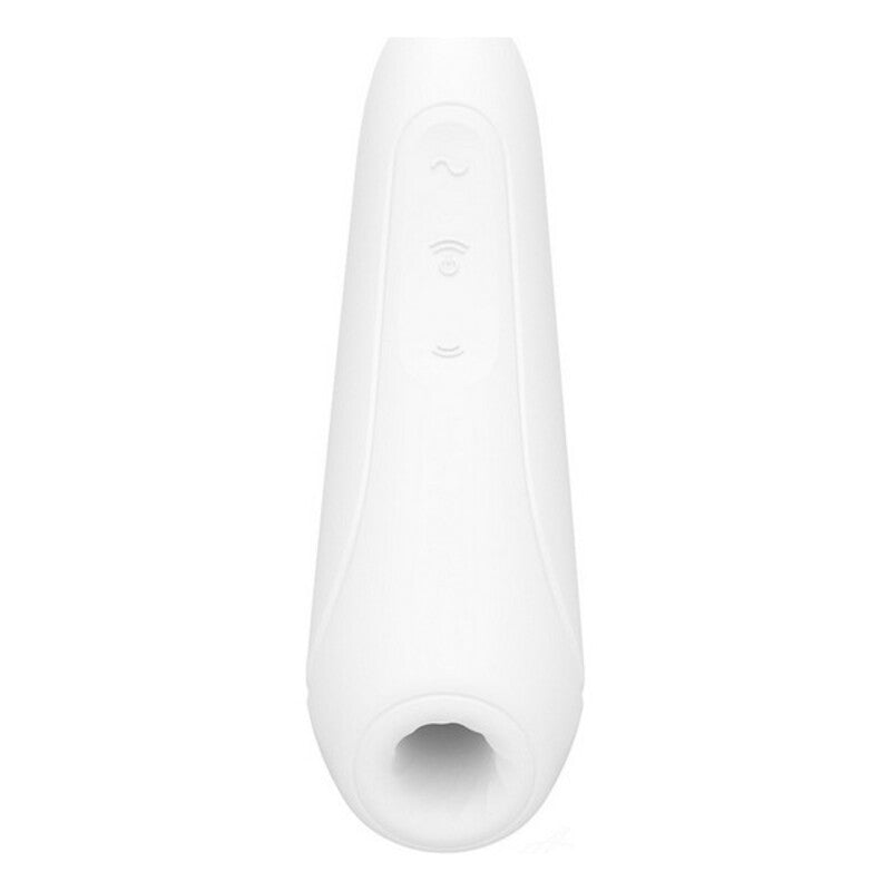 Stimulateur clitoris suction satisfyer curvy 1plus blanc