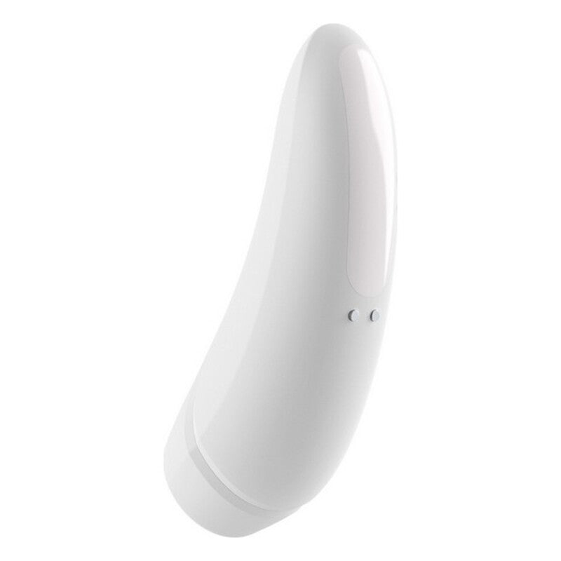 Stimulateur clitoris suction satisfyer curvy 1plus blanc