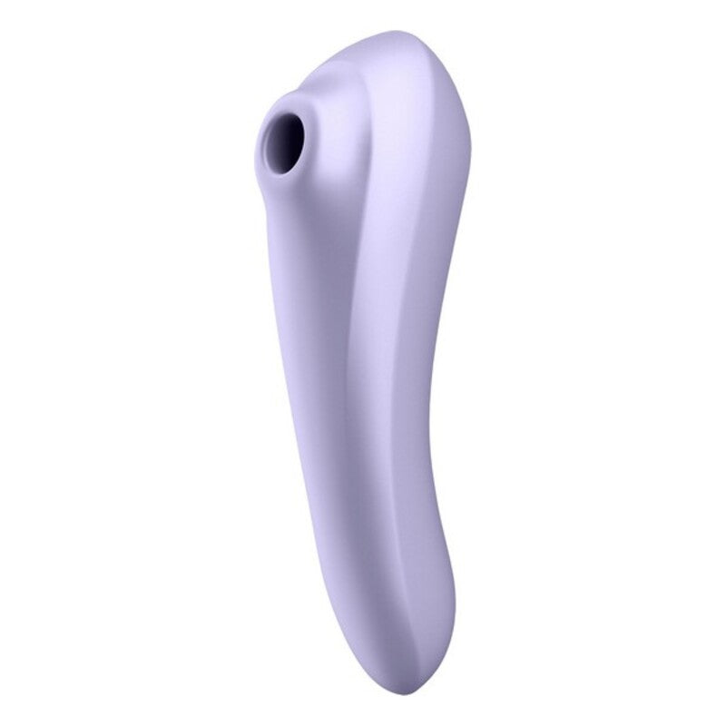 Stimulateur de clitoris a succion satisfyer dual pleasure mauve clair