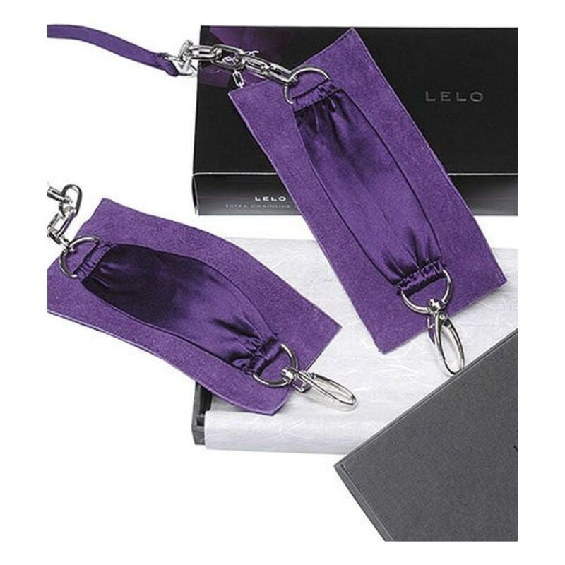 Sutra chainlink cuffs violet lelo xelo1395