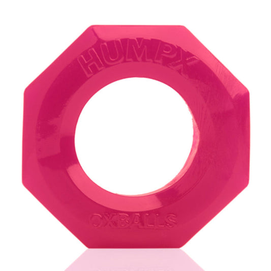 Tri ring cock cage oxballs humpx fuchsia